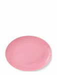 Lyngby Porcel&aelig;n - Rhombe Color Ovalt Serveringsfad 28.5X21.5 - Praetaldrikud - 28X21.5CM