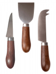 Sagaform - Astrid Ostknivset 3-Pack - Juustunoad - L18CM x 18