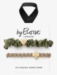 ByEloise - Olive & Gold - Juuksekummid - ONE SIZE