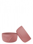 Everyday Baby - Silicone Baby Bowl 2-Pack Nature Red - Kausid - ONE SIZE