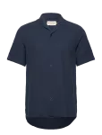 Revolution - Short-Sleeved Cuban Shirt - L&uuml;hikeste varrukatega - M