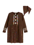 Lindex - Nightdress Christmas Santa Gin - Pikkade varrukatega vabaajakleidid - 92