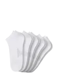 Schiesser - Women's Sneakers, Pack Of Five, White - Bluebird - L&uuml;hikese s&auml;&auml;rega sokid - 35-38