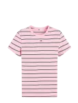 Tommy Jeans - Tjw Slim Essential Rib Ss Ext - L&uuml;hikeste varrukatega - XL