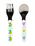 Bolibompa - Bolibompa- Cutlery, Fork&Spoon - S&ouml;&ouml;giriistad - H:14CM