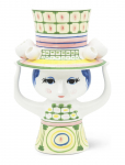 Bj&oslash;rn Wiinblad - Lady With Hat Vase H24.5 Cm Gr&oslash;n - Big Vases - 24.5 cm