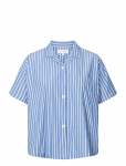 STUDIO FEDER - Victoria Shirt - Poplin - L&uuml;hikeste varrukatega - S