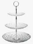 Dorre - Cake Plate Glitter - Koogivaagnad - H30CM