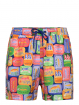 Bj&ouml;rn Borg - Borg Print Swim Shorts - L&uuml;hikesed p&uuml;ksid - XL
