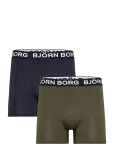 Bj&ouml;rn Borg - Bamboo Cotton Blend Boxer 2P - Bokserid - S