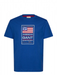 Gant - Graphic Ss T-Shirt - L&uuml;hikeste varrukatega - S