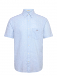 Gant - Reg Cotton Linen Ss Shirt - L&uuml;hikeste varrukatega s&auml;rgid - XXL