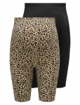 Only Maternity - Olmlovely Life Shorts Jrs Mat 2 Pack Aop - L&uuml;hikesed jalgrattap&uuml;ksid - L