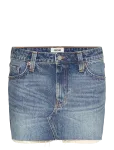 Monki - Low Waist Mini Skirt - Teksaseelikud - 48