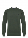 Fred Perry - Pique Stitch Jumper - &Uuml;mara kaelusega - XL