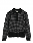 GANT - Houndstooth Jacquard Polo - Džemprid - XXL