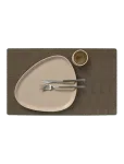 LIND DNA - 4-Set Table Mat Square L Corduroy - Lauamatid - 35X45CM