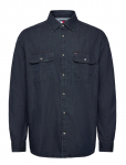 Tommy Jeans - Ls Relaxed Denim Shirt Bl Bk - Teksas&auml;rgid - XS