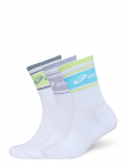 Asics - 3 Pack Asics Logo Crew Sock - Spordisokid - S