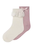 Name It - Nmfwakma Wo/Bl Structure 2P Sock - Sokid - 25-27