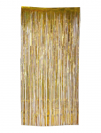 Joker - Door Curtain Holographic Gold 92 X 240 Cm - Laste s&uuml;nnip&auml;ev - 92X240CM