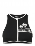 Roxy - The Retro Essentials Crop Top - Sportbikiinid - XXL