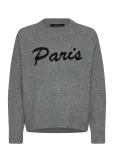 Vero Moda - Vmboom Ls O-Neck Text Pullover Noos - Džemprid - XS