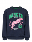 Kids Only - Kmgleopaula Life L/S Loose Pullo Bru Swt - Dressipluusid - 116