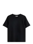 Lindex - T-Shirt In Heavy Cotton - L&uuml;hikeste varrukatega - XL