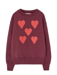 THE ANIMALS OBSERVATORY - Hearts Browned Farnet Bear Sweatshirt - Dressipluusid - 8 Y
