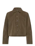 Gina Tricot - Faux Suede Short Jacket - Kerged suvejakid - XS