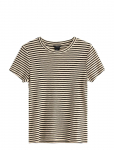 Lindex - Short-Sleeved Top - L&uuml;hikeste varrukatega - L