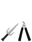 IPK - Ninja Weapon Set 2 Pcs/Pack - Kost&uuml;&uuml;mide aksessuaarid - 0