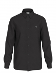 Calvin Klein - Ls Solid Linen Classic Shirt - Linased s&auml;rgid - XS