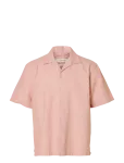 Selected - Slmrlxclay Linenblend Ss Shirt Res Noos - Vabaaja s&auml;rgid - M