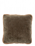 Bloomingville - Aurial Cushion, Green, Cotton - Padjad - 45X45CM