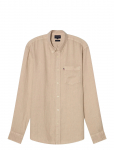 Lexington Clothing - Casual Linen B.d Shirt - Vabaaja s&auml;rgid - M