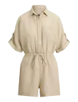 Lauren Ralph Lauren - Y/D Tissue Linen-Wvn-Jumpsuit - Traksip&uuml;ksid - 44