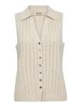 MOS MOSH - Mmrinja Marisol Line Knit Top - Kootud vestid - XS
