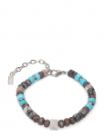 Samie - Mathias - Bracelet With Stone Beads In Turquoise - K&auml;ev&otilde;rud - ONE SIZE