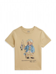 Ralph Lauren Kids - Polo Bear Cotton Jersey Tee - L&uuml;hikeste varrukatega - 94-100