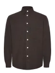 Garment Project - Relaxed Long Sleeved Shirt - Dark B - Vabaaja s&auml;rgid - M