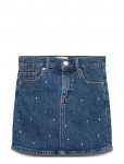 Vero Moda Girl - Vmtessa Bling Short Dnm Skirt Mix Girl - Teksaseelikud - 152