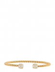 Caroline Svedbom - Mini Twisted Bracelet Gold - K&auml;ev&otilde;rud - ONE SIZE 14