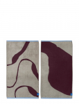 Mette Ditmer - Nova Arte Guest Towel, 2-Pack - K&uuml;laliste r&auml;tikud - 40X 55CM
