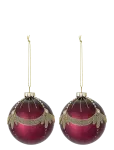 Bloomingville - Suman Ornament - J&otilde;ulukuulid ja kuuseehted - &Oslash; 8 CM