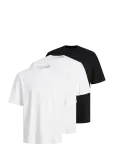 Jack & Jones - Jjhugo Loose Tee Ss Cn 3Pk Mp Noos - L&uuml;hikeste varrukatega - S