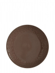 Aida - Confetti Chocolate Dess. Tall. M/Relief Porcel&aelig;n 1 Stk 21 Cm. - V&auml;ikesed taldrikud - &Oslash; 21 CM