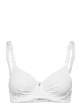 Abecita - Iris Wire Bra Moulded Cups White - Tugikaartega rinnahoidjad - 65 B