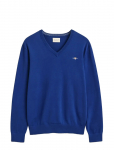 Gant - Cotton Sweater - V-kaelusega - M